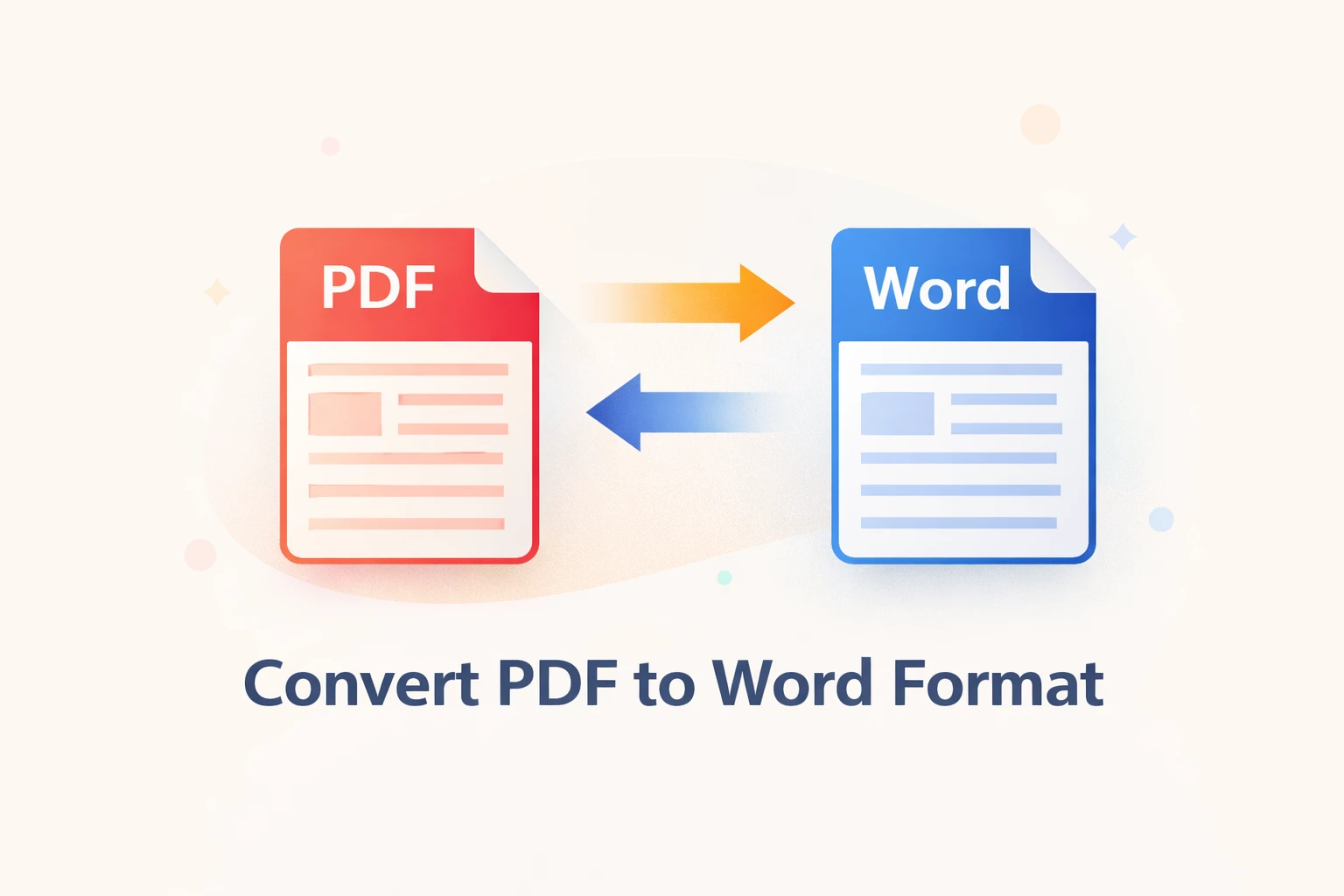 Convert PDF to Word Format – Free & Secure Online PDF to DOCX Converter