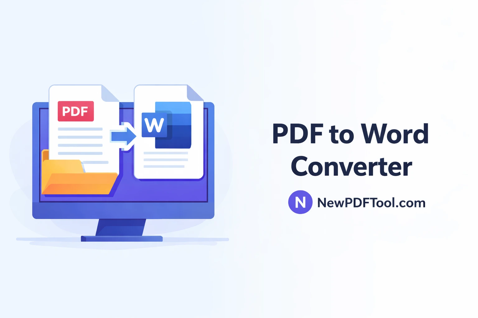 PDF to Word Converter Online – Convert PDF to Editable Word | New PDF Tool