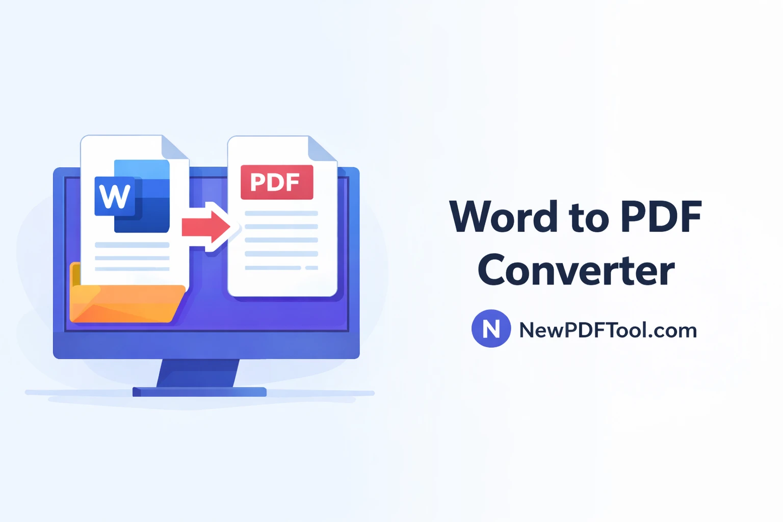 Word to PDF Converter Online – Create Professional PDF Files | New PDF Tool